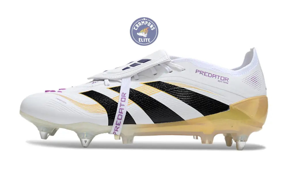 Predator Elite Fold-over Tongue SG Road to Glory - Blanc/Noir/Doré – Image 5