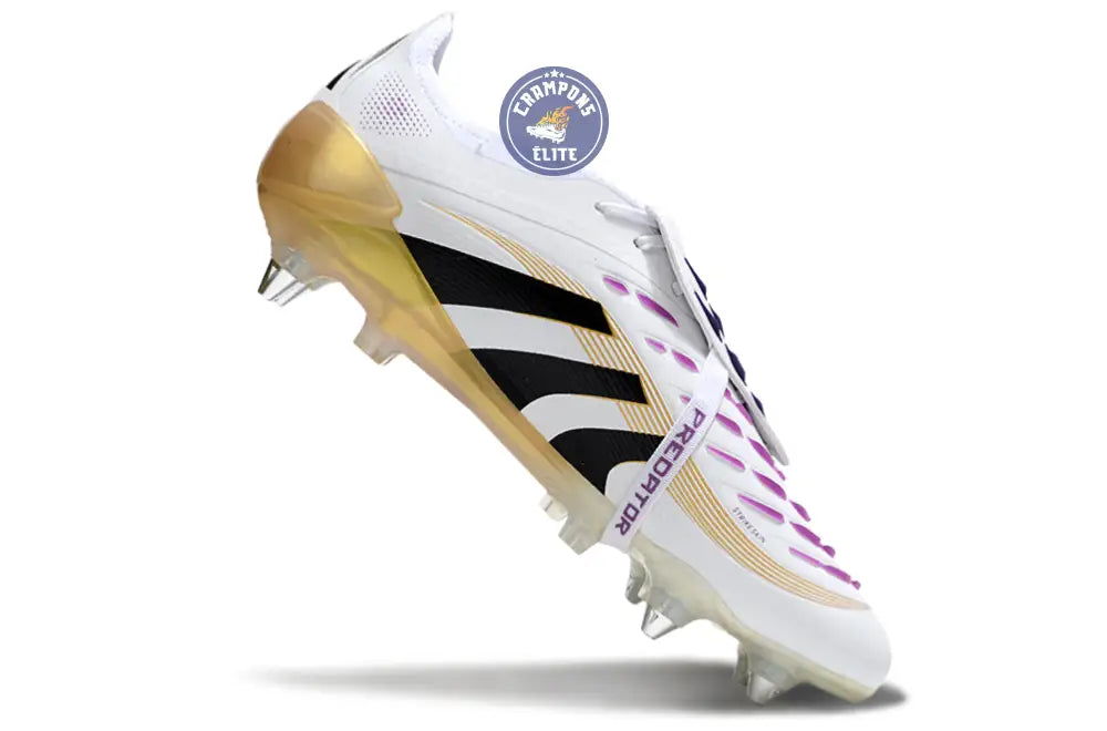 Predator Elite Fold-over Tongue SG Road to Glory - Blanc/Noir/Doré – Image 3