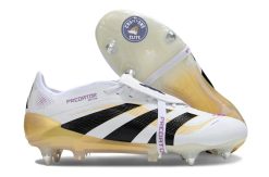 Predator Elite Fold-over Tongue SG Road to Glory - Blanc/Noir/Doré