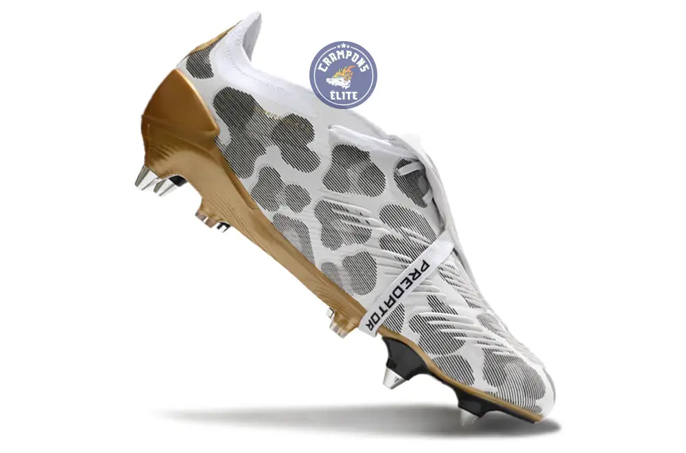 Predator Elite SG - Blanc/Doré/Gris/Noir – Image 3