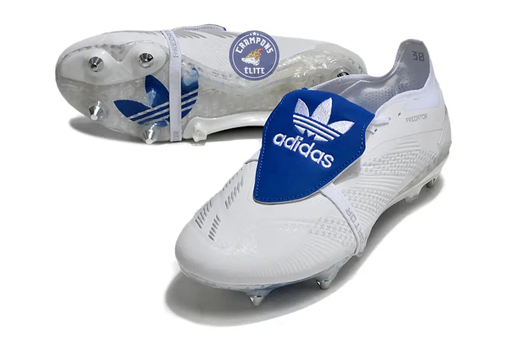 Predator Elite x Beckham Elite Tongue SG - Blanc/Bleu – Image 3