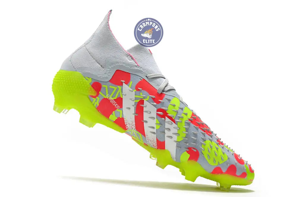 Predator Freak .1 FG - Blanc/Rouge/Jaune Fluo – Image 3