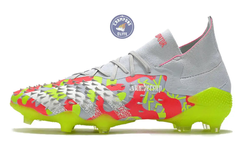 Predator Freak .1 FG - Blanc/Rouge/Jaune Fluo – Image 5