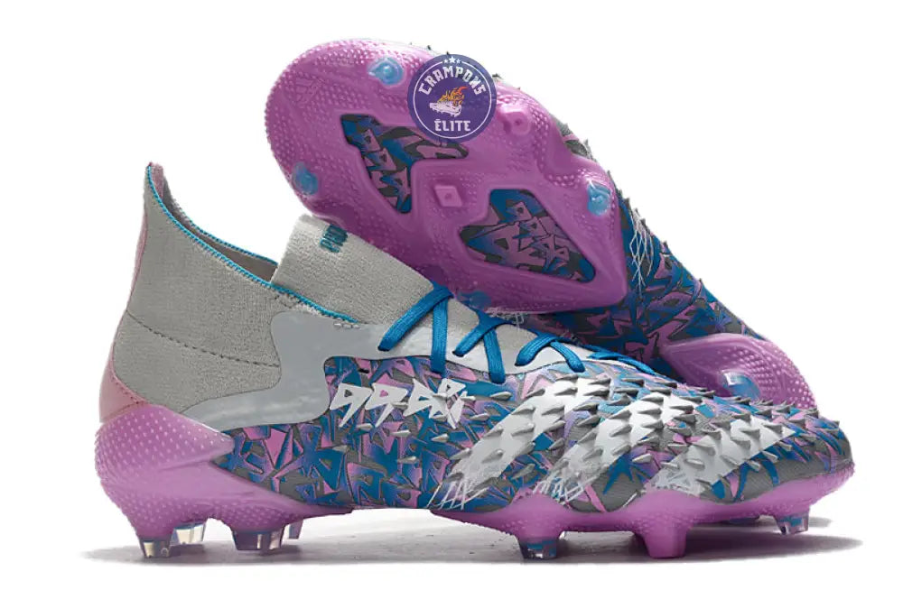 Predator Freak .1 FG - Bleu/Rose/Gris