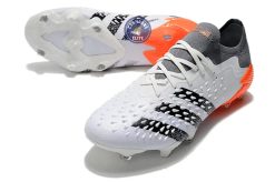 Alternative view of Predator Freak Basse Lacets FG - Blanc/Noir/Orange