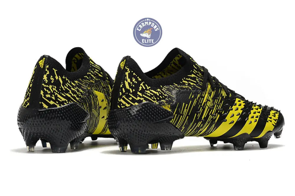 Predator Freak Basse Lacets FG - Noir/Jaune – Image 6