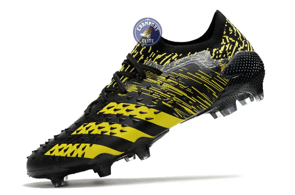 Predator Freak Basse Lacets FG - Noir/Jaune – Image 4