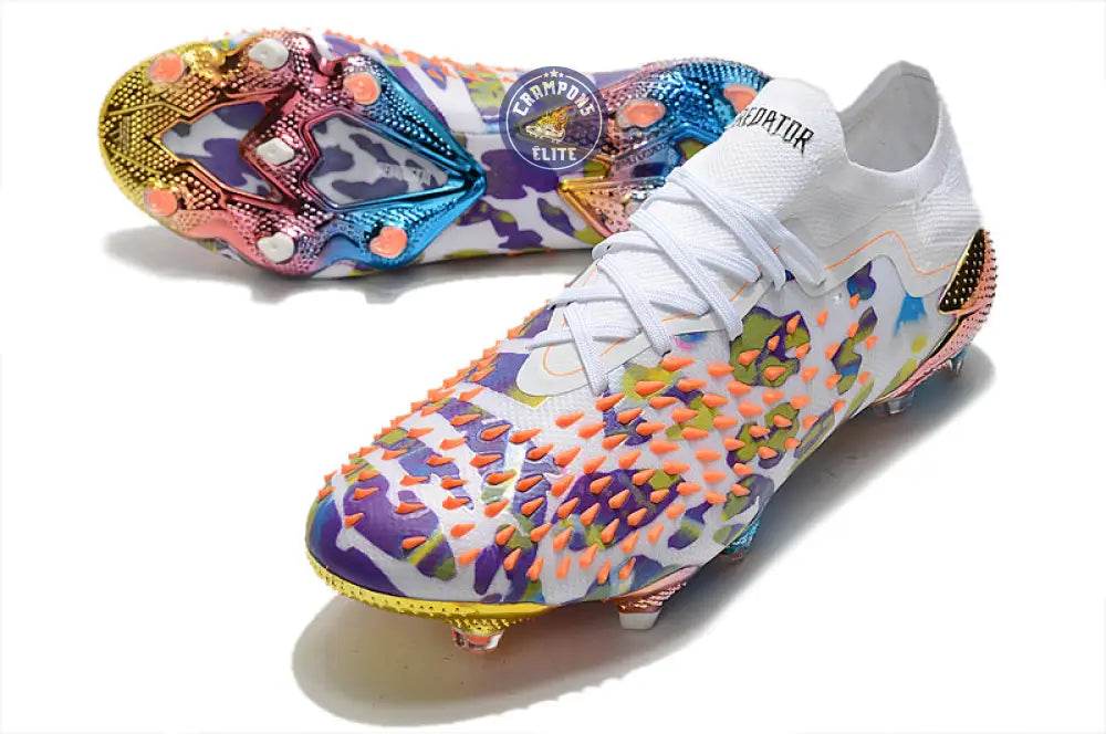 Predator Freak Basse Lacets FG Paul Pogba X Stella McCartney - Blanc/N – Image 2