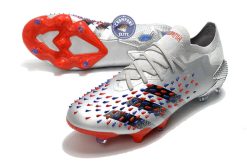 Alternative view of Predator Freak Basse Lacets FG Showpiece - Argenté/Noir/Rouge