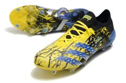 Alternative view of Predator Freak Basse Lacets FG X-Men Wolverine - Jaune/Bleu/Noir ÉDITI