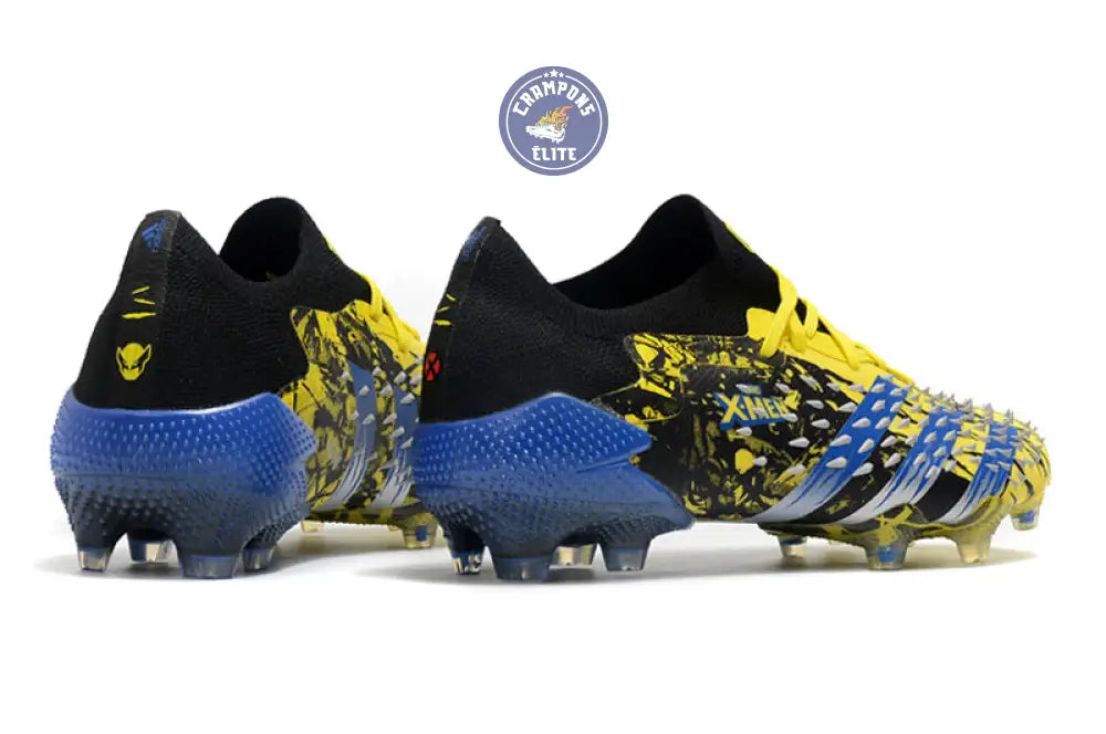 Predator Freak Basse Lacets FG X-Men Wolverine - Jaune/Bleu/Noir ÉDITI – Image 6