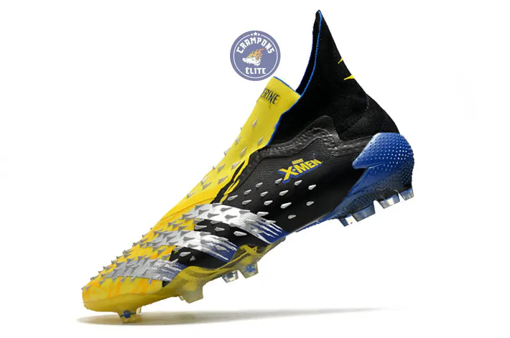 Predator Freak Laceless FG X-Men Wolverine - Jaune/Argenté/Noir ÉDITIO – Image 4