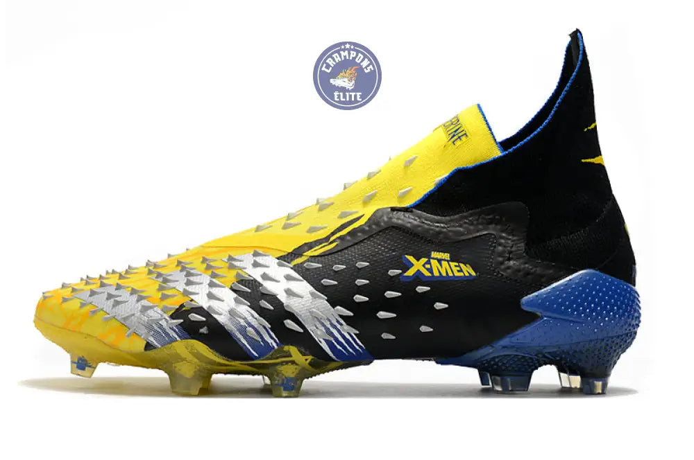 Predator Freak Laceless FG X-Men Wolverine - Jaune/Argenté/Noir ÉDITIO – Image 5
