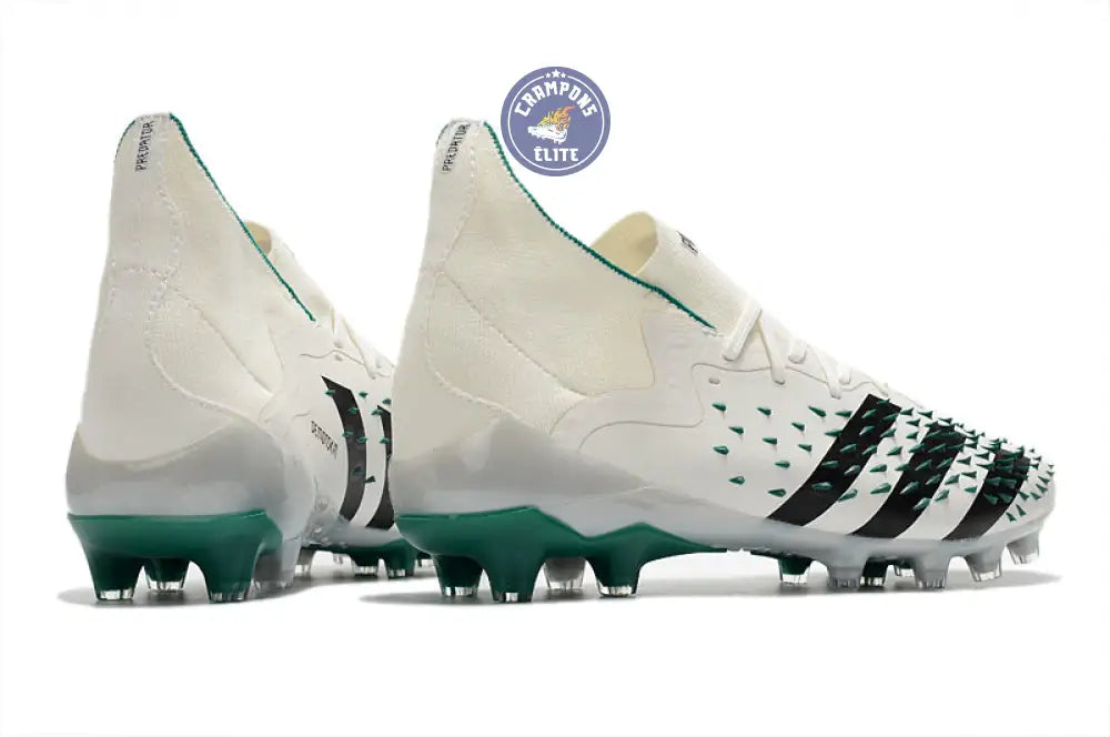 Predator Freak Lacets FG Equipment - Blanc/Noir/Vert ÉDITION LIMITÉE ( – Image 6
