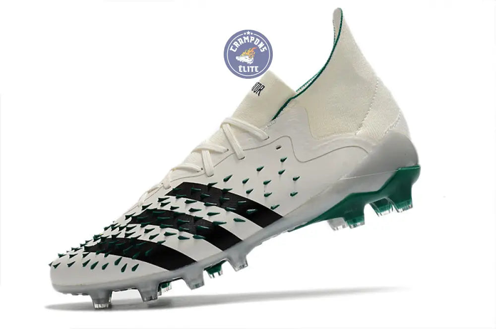 Predator Freak Lacets FG Equipment - Blanc/Noir/Vert ÉDITION LIMITÉE ( – Image 4