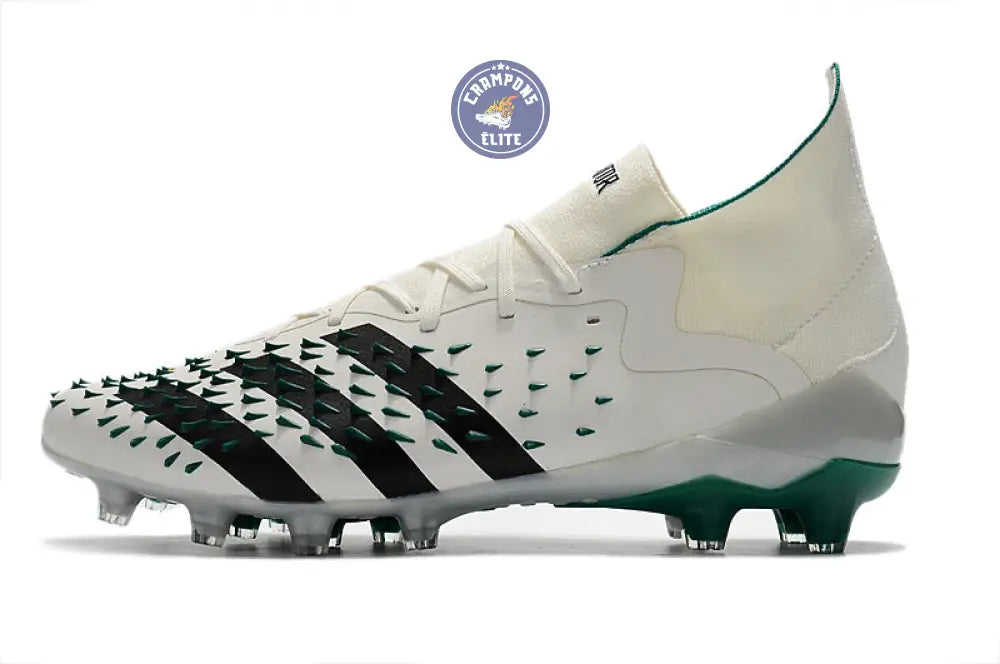 Predator Freak Lacets FG Equipment - Blanc/Noir/Vert ÉDITION LIMITÉE ( – Image 5
