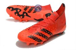 Alternative view of Predator Freak Lacets FG Meteorite - Rouge/Noir/Rouge