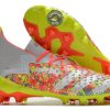 Predator Freak Lacets FG Numbers Up - Gris/Blanc/Jaune