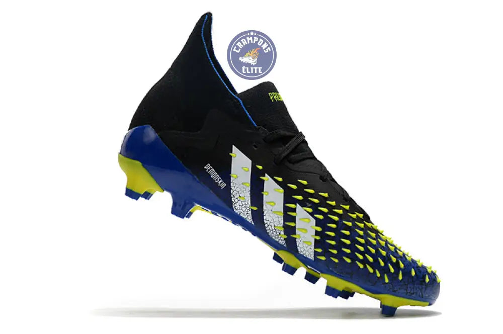 Predator Freak Lacets FG Superlative - Noir/Blanc/Jaune – Image 3