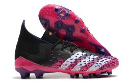 Predator Freak Lacets FG Superspectral - Noir/Blanc/Rose