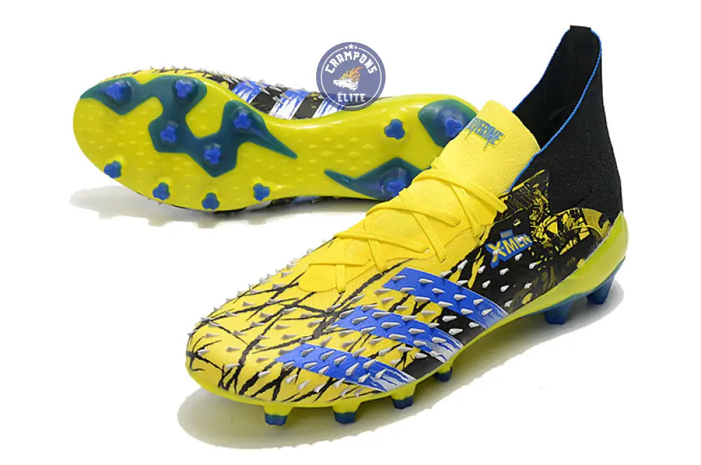 Predator Freak Lacets FG X-Men Wolverine - Jaune/Bleu/Noir ÉDITION LIM – Image 2