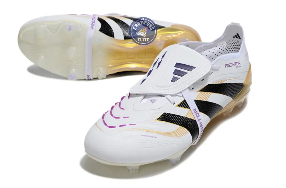 Predator League Fold-over Tongue FG Road to Glory - Blanc/Noir/Doré – Image 2