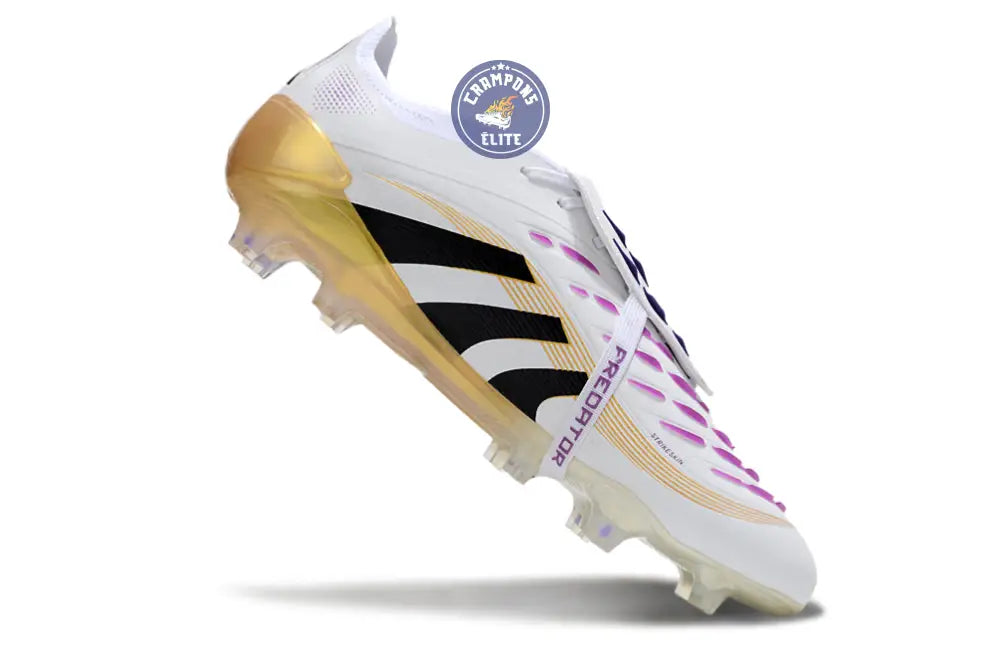 Predator League Fold-over Tongue FG Road to Glory - Blanc/Noir/Doré – Image 3