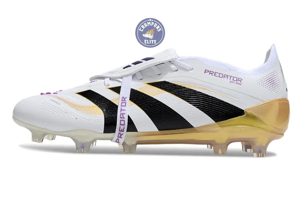 Predator League Fold-over Tongue FG Road to Glory - Blanc/Noir/Doré – Image 5