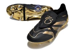 Alternative view of Predator League Fold-over Tongue SG Belligold - Noir/Doré ÉDITION LIMI