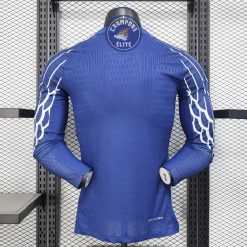 Alternative view of PSG 2024/25 Fourth Jordan Bleu - Manches longues PRO