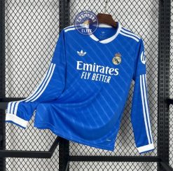 Real Madrid 2025/26 Third à manches longues