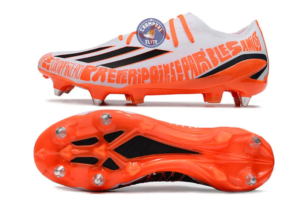 Speedportal Messi .1 SG Balon te Adoro - Blanc/Noir/Rouge