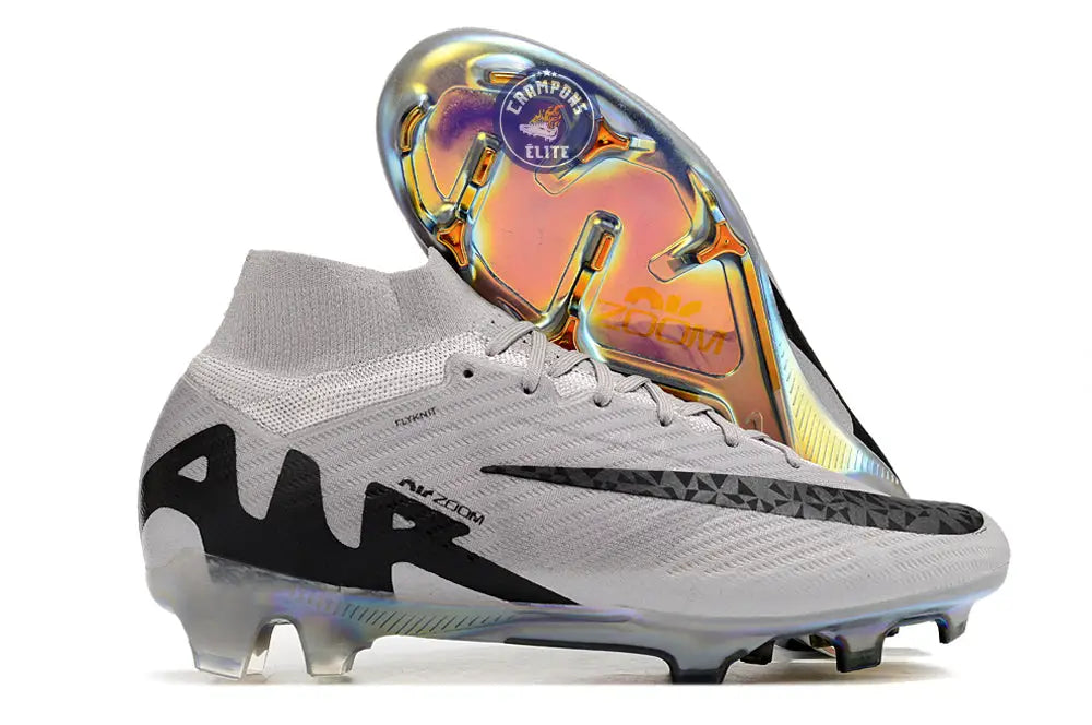 Superfly 9 Elite FG Gem Pack Gris Noir