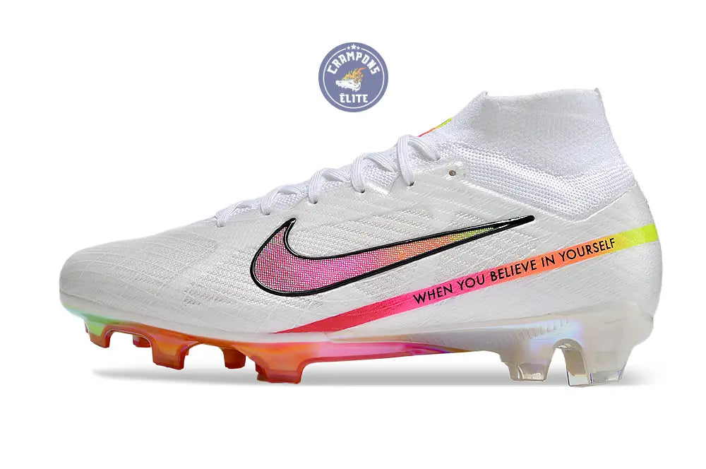 Superfly 9 Elite FG x Marcus Rashford Blanc/Rose – Image 5