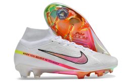 Superfly 9 Elite FG x Marcus Rashford Blanc/Rose