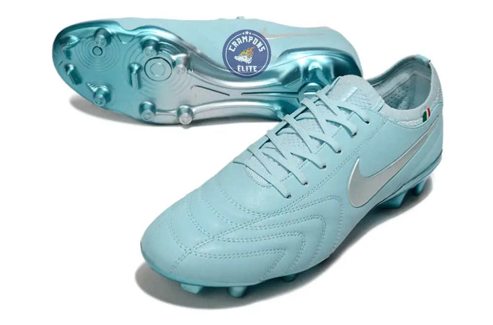 Tiempo 10 Luxe FG - Bleu Ciel/Blanc – Image 2