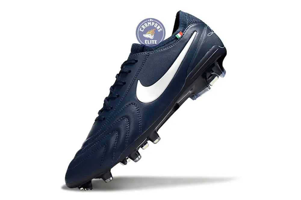 Tiempo 10 Luxe FG - Bleu Marine/Blanc – Image 4