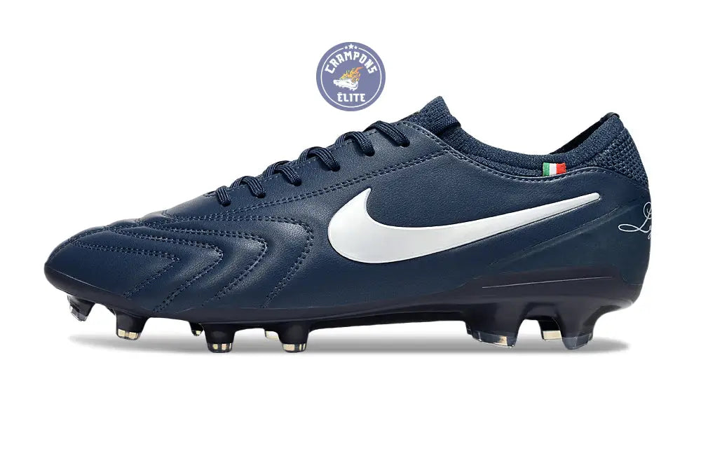 Tiempo 10 Luxe FG - Bleu Marine/Blanc – Image 5