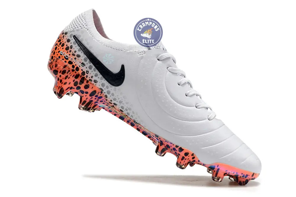 Tiempo Legend 10 Elite FG Electric Pack Gris/Orange/Léopard – Image 4