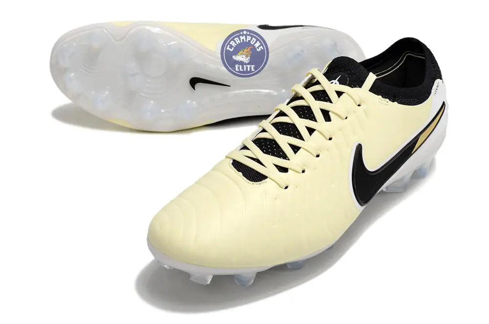 Tiempo Legend 10 Elite FG Mad Ready - Lemonade/Noir/Doré – Image 2