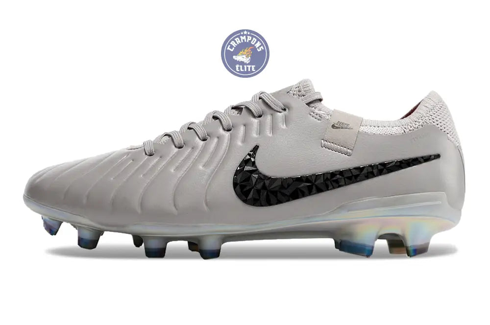 Tiempo Legend 10 Elite FG Rising Gem - Gris/Noir – Image 5