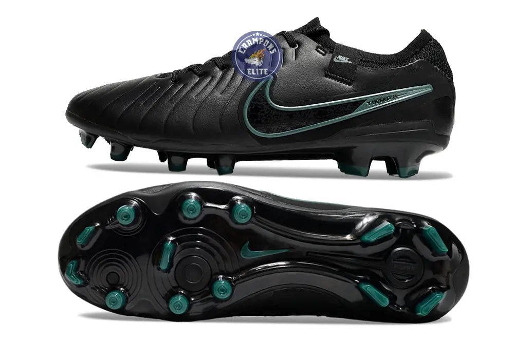 Tiempo Legend 10 Elite FG Shadow - Noir/Vert – Image 3