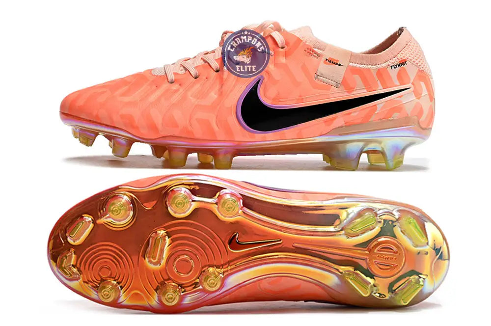 Tiempo Legend 10 Elite FG United - Orange/Noir – Image 2