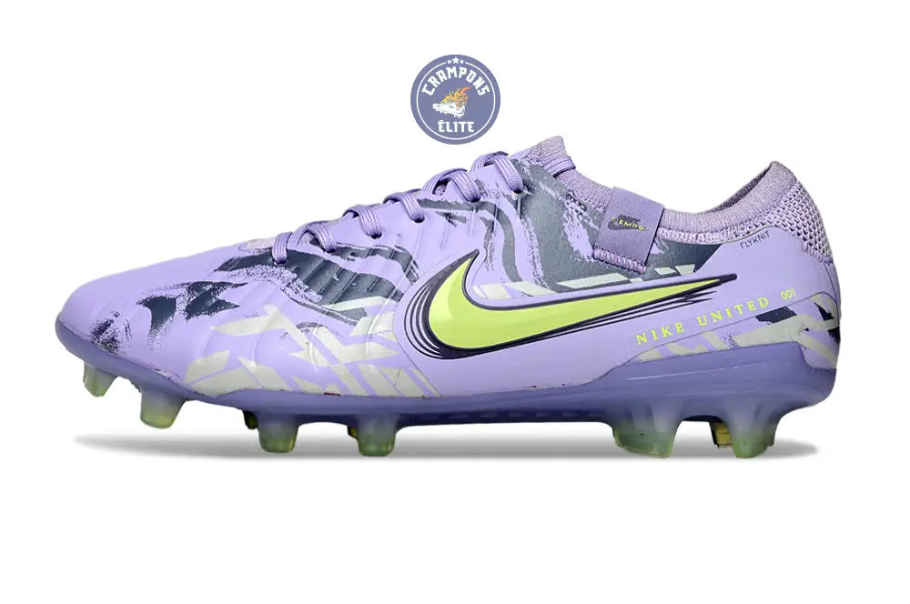 TIEMPO LEGEND 10 ELITE FG UNITED - PURPLE AGATE/VIOLET/JAUNE FLUO – Image 5