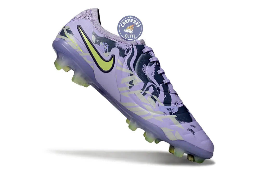 TIEMPO LEGEND 10 ELITE FG UNITED - PURPLE AGATE/VIOLET/JAUNE FLUO – Image 3