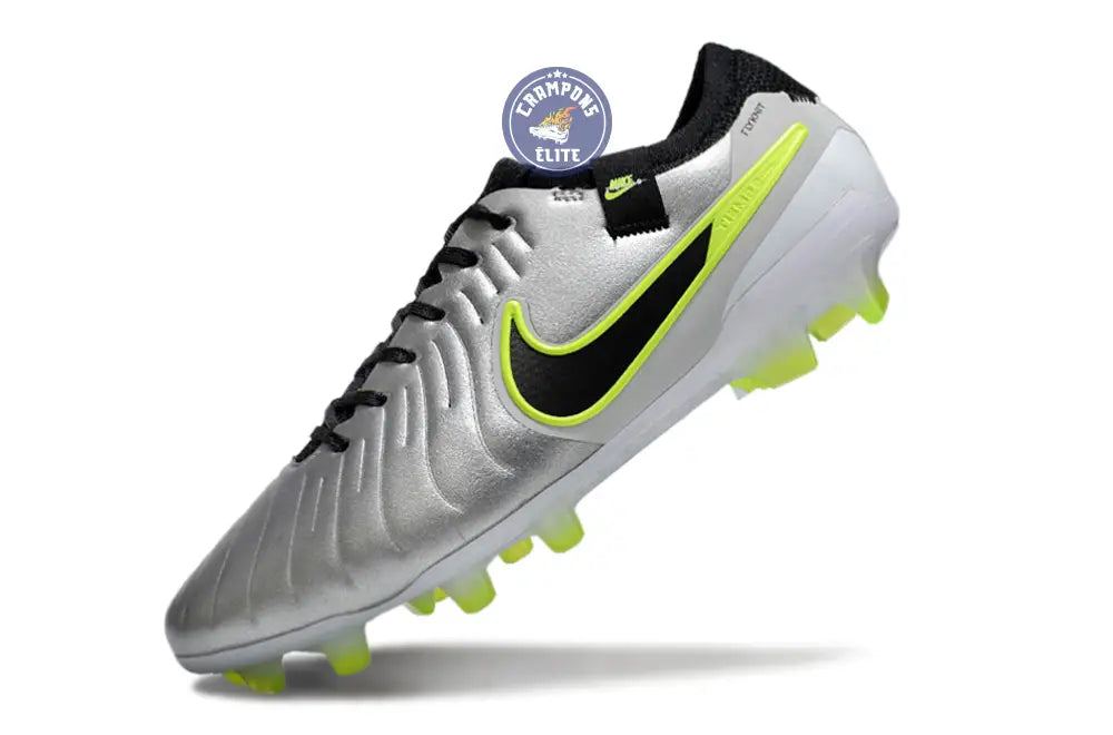 Tiempo Legend 10 Pro FG Mad Voltage - Argenté/Noir/Jaune Fluo – Image 5