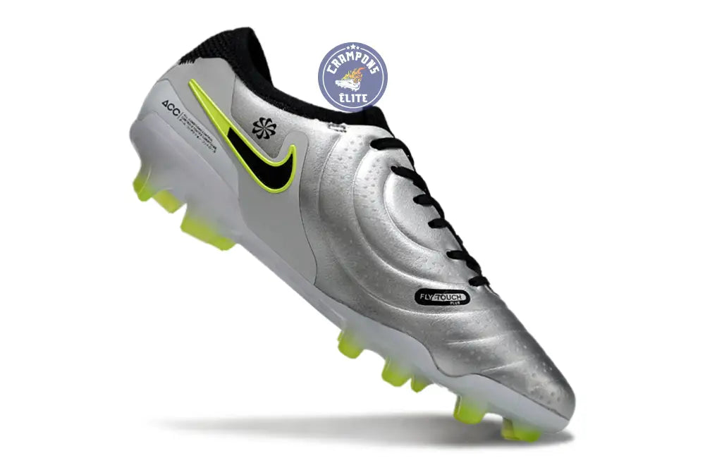 Tiempo Legend 10 Pro FG Mad Voltage - Argenté/Noir/Jaune Fluo – Image 4