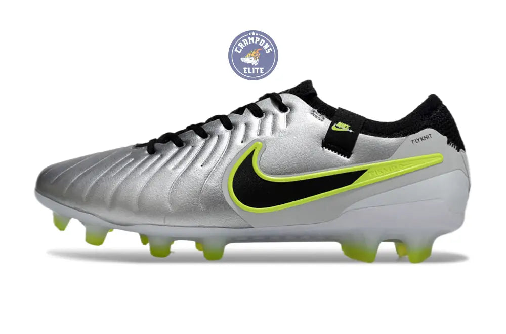 Tiempo Legend 10 Pro FG Mad Voltage - Argenté/Noir/Jaune Fluo – Image 6