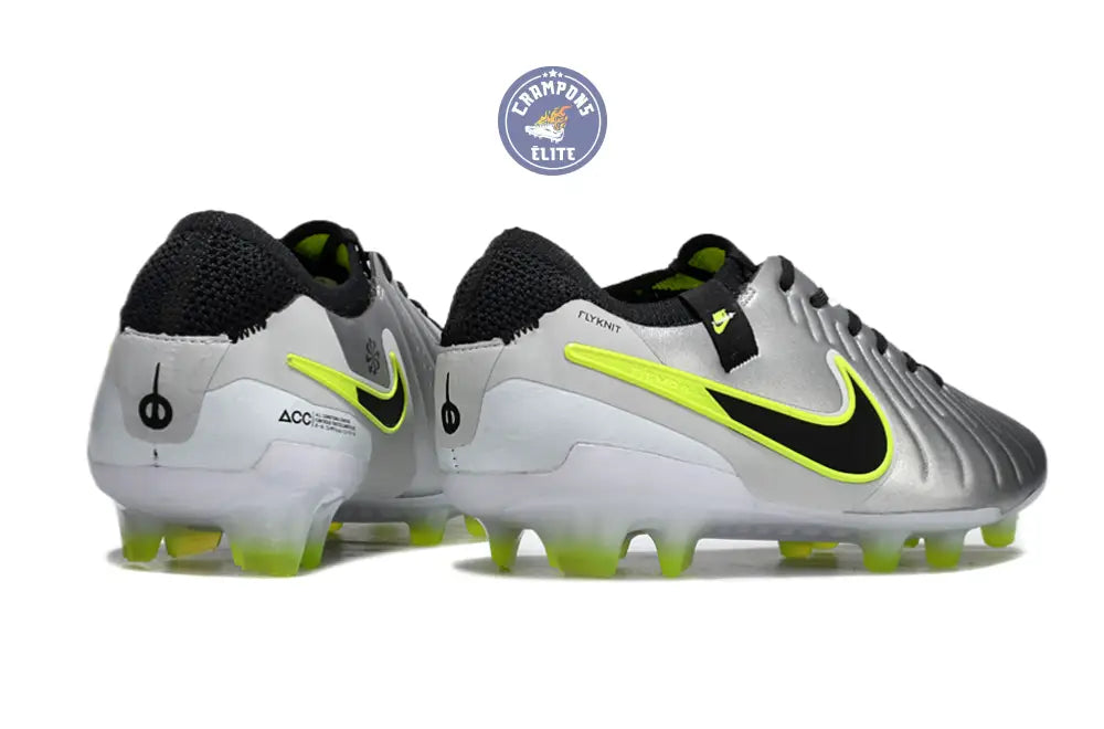 Tiempo Legend 10 Pro FG Mad Voltage - Argenté/Noir/Jaune Fluo – Image 7