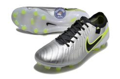 Alternative view of Tiempo Legend 10 Pro FG Mad Voltage - Argenté/Noir/Jaune Fluo
